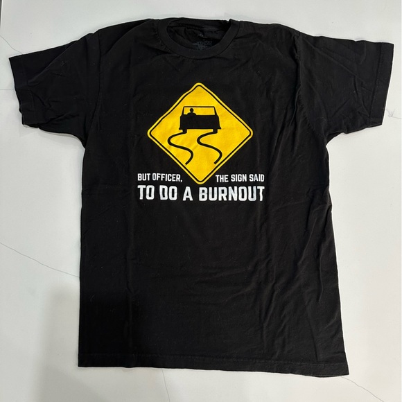 Men’s Black Novelty Tee Short Sleeves for Car Enthusiasts & Motor Heads size Med - Picture 2 of 4